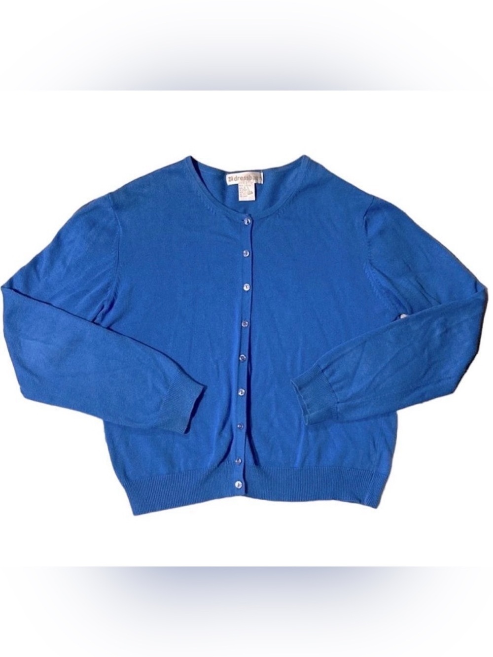 Dress Barn Blue Button Down Cardigan